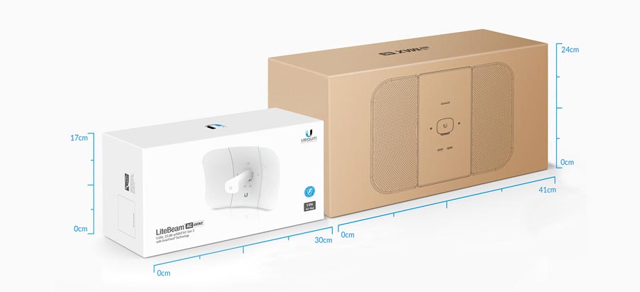 Unifi LiteBeam AC Gen2 | Thiết bị truyền dẫn không dây đa điểm