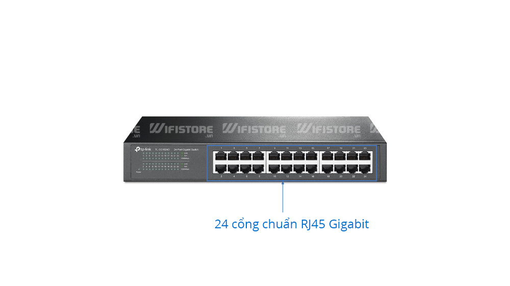 TP-link TL-SG1024D Switch Gigabit 24 cổng tốc độ 1000Mbps