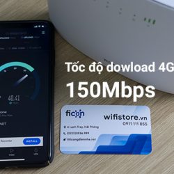WiFiSTORE bán bộ phát WiFi 4G Tenda 4G03 tại Hải Phòng, Hạ Long