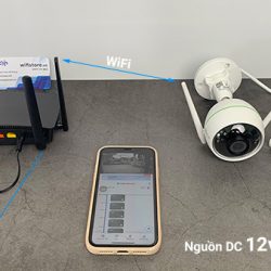 Camera Ezviz C3WN - 2MP ngoài trời, 2 anten WiFi, ghi âm thanh