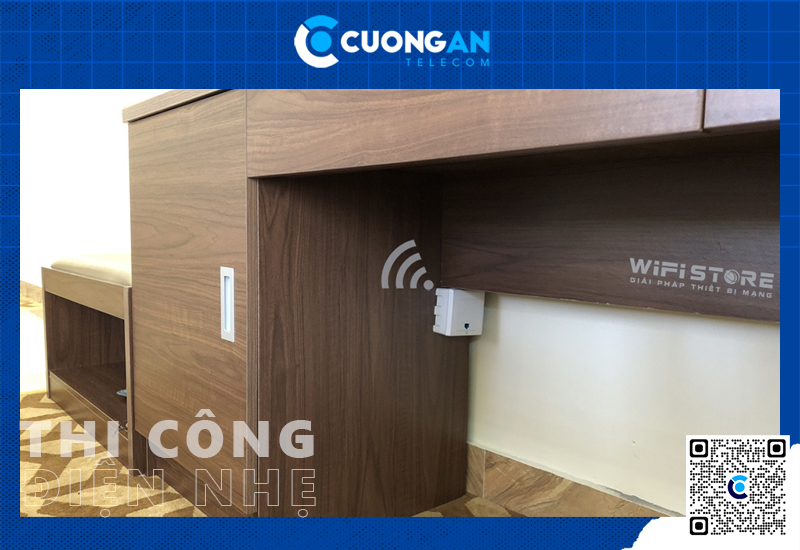 Thi công hệ thống WiFi cho khách sạn 3MG quy mô 70 phòng và 2 hội trường