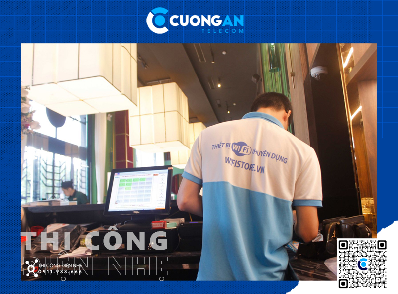 Hoàn thành hệ thống WiFi tại HAVEN Restaurant & Coffee rộng 570m2 Hải phòng