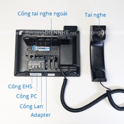 GXP1760W | Điện thoại nhánh tổng đài không dây, kết nối WiFi/Lan