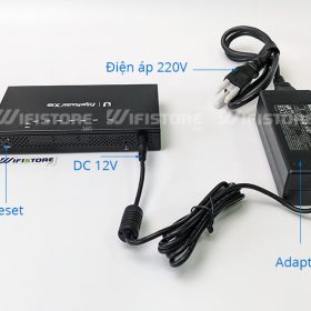 Ubiquiti EdgeRouter X SFP | Router chịu tải 150user, 4 Wan/1 Lan Gigabit, 1 quang SFP