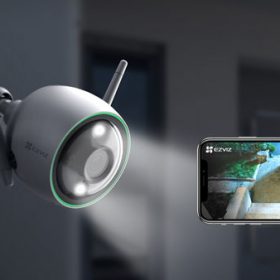 Camera Ezviz C3N ghi hình ban đêm sống động