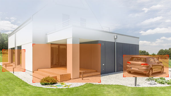 Camera Ezviz C4W phát hiện chuyển động