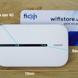 WiFiStore bán bộ phát WiFi 4G Huawei E5576 tại Hải Phòng, Hạ Long