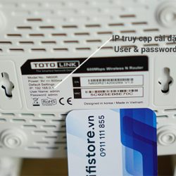 Bộ phát wifi xuyên tường Totolink N600