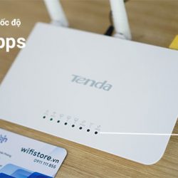 Router WiFi Tenda giá rẻ 300Mbps băng tần 2.4Ghz f3, phát cho 1 phòng bán kính 20m