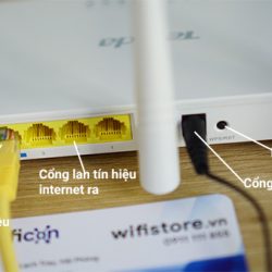 Router WiFi Tenda giá rẻ 300Mbps băng tần 2.4Ghz f3, phát cho 1 phòng bán kính 20m