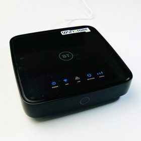 WiFi 4G Alcatel HH70 - 300Mbps, 2Lan/anten, tải 64users