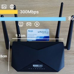 WiFiSTORE bán router WiFi xuyên tường cực mạnh a3002ru tại Hải Phòng, Hạ Long