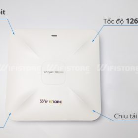 Ruijie RAP-2200(F) | WiFi ốp trần 1267Mbps, Tải 120user