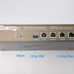 Tenda G3 | Router chịu tải 150user, 4 cổng Wan/4 Lan Gigabit