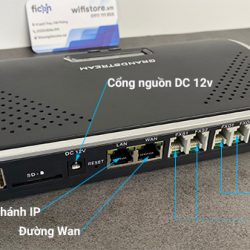 Tổng đài IP GrandStream UCM6202 | 500 nhánh lẻ & 2 đường bưu điện