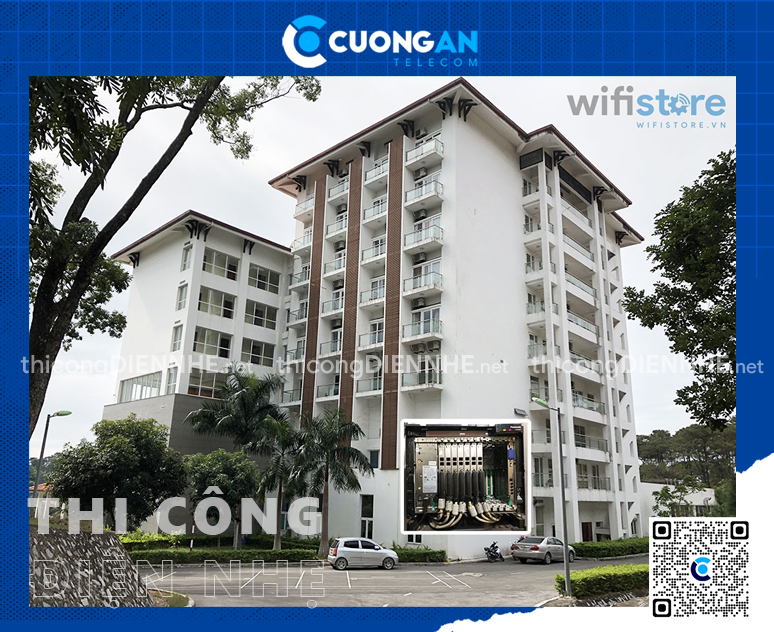 Thi công hệ thống tổng đài nội bộ 88 nhánh tại Nhà khách trung ương Tuần Châu - Hạ Long