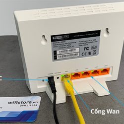 Totolink A830r 4 Lan, 1 Wan