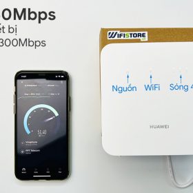 WiFi 4G Huawei B312-926 tốc độ 150Mbps, 1 Lan/anten ngoài, cắm điện