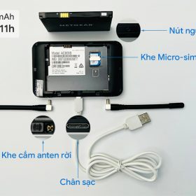 WiFi 4G Netgear AC800S tốc độ 450Mbps