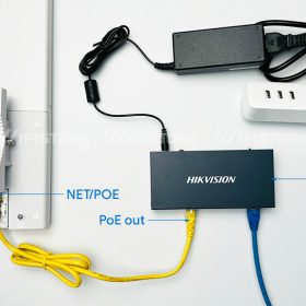 Grandstream GWN7600LR - WiFi outdoor phát xa 300m, tải 400user