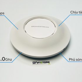 Grandstream GWN7600 WiFi ốp trần 1267Mbps, chịu tải 100user