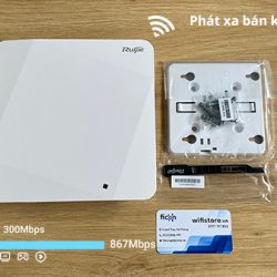 wifi ốp trần ruijie 256user tốc độ
