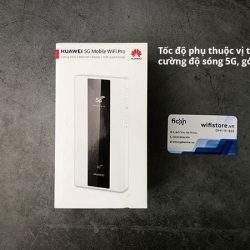 WiFi 5G Huawei E6878-370 tốc độ