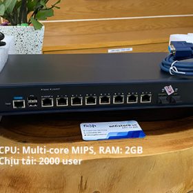 Tenda G3 | Router chịu tải 150user, 4 cổng Wan/4 Lan Gigabit