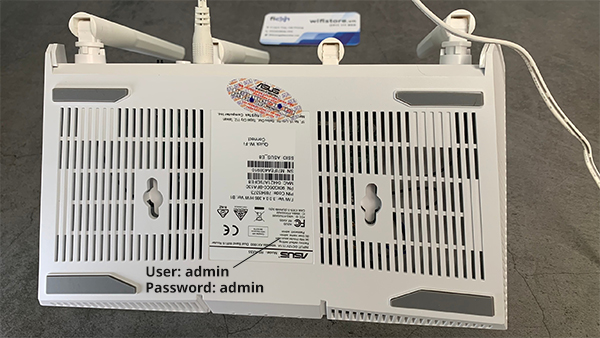 WiFi Asus xuyên tường thông tin cài đặt