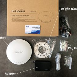 wifi ốp trần Engenius 120user phụ kiện