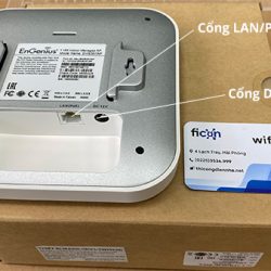 wifi ốp trần engenius 300user cổng kết nối