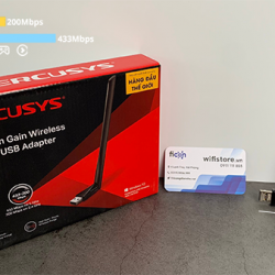 Mercusys MU6H có 2 băng tần