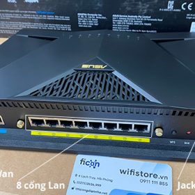 WiFi 6 AX6000 ASUS RT-AX88U 8 cổng Lan