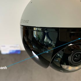 Camera Ezviz C8C có tính năng thu lại âm thanh