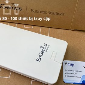 wifi ap ngoài trời engenius 100user chịu tải