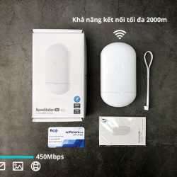 wifi điểm điểm ubiquiti loco5ac tốc độ