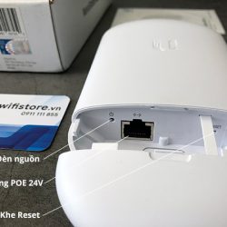 wifi điểm điểm ubiquiti loco5ac cổng