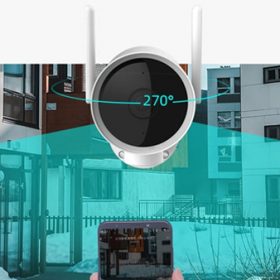 Camera Xiaomi Imilab EC3 xoay ngang 270