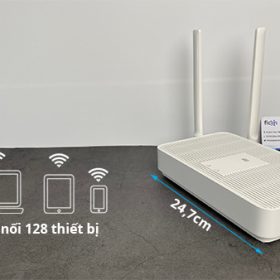 WiFi 6 Xiaomi RA67 kết nối 128 thiết bị
