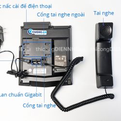Điện thoại IP Fanvil X1SG - 2 tài khoản SIP, 2 cổng Lan Gigabit