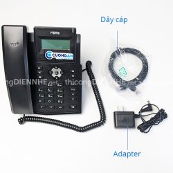 Điện thoại IP Fanvil X1SG - 2 tài khoản SIP, 2 cổng Lan Gigabit