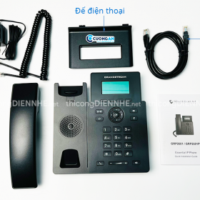 Điện thoại IP Grandstream GRP2601 hỗ trợ 2 tài khoản SIP