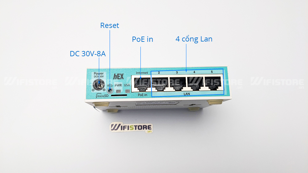Mikrotik RB750Gr3 | Router chịu tải 100user, 5 Wan/Lan Gigabit