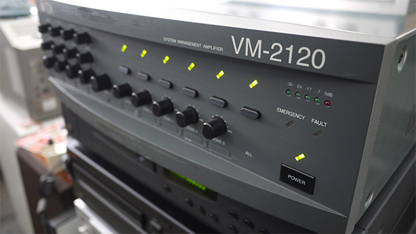 Tăng âm + Mixer TOA VM-2120 ER - Công suất 120W, Chia 5 vùng