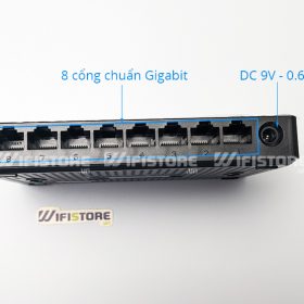 Tenda SG108 | Switch chia mạng 8 cổng chuẩn Gigabit 1000Mbps