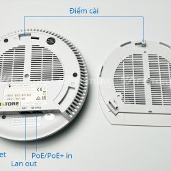 Grandstream GWN7660 (WiFi 6) chuẩn AX 1774Mbps, tải 256user