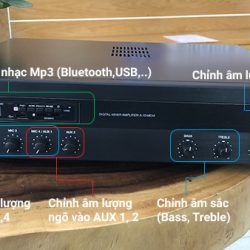 Amply TOA A-3248DM-AS nút