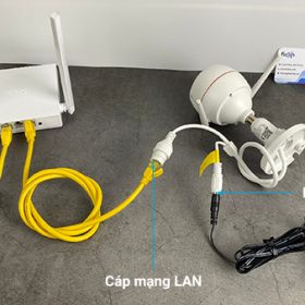 ezviz c3w pro cáp mạng