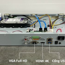 Hikvision DS-7632NI-K2 cổng kết nối