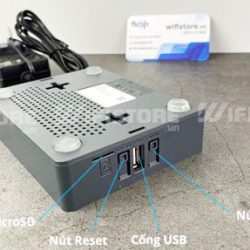 Mikrotik HEX S | Router chịu tải 100user, 5 Wan/Lan Gigabit, 1 SFP